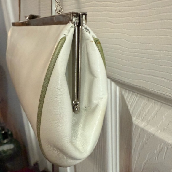 Vintage Multicolor Geometric leather Women's Clutch - Picture 4 of 9